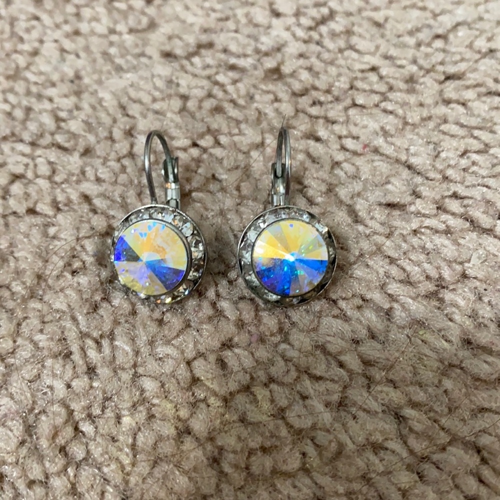 Dangling pageant/prom earrings